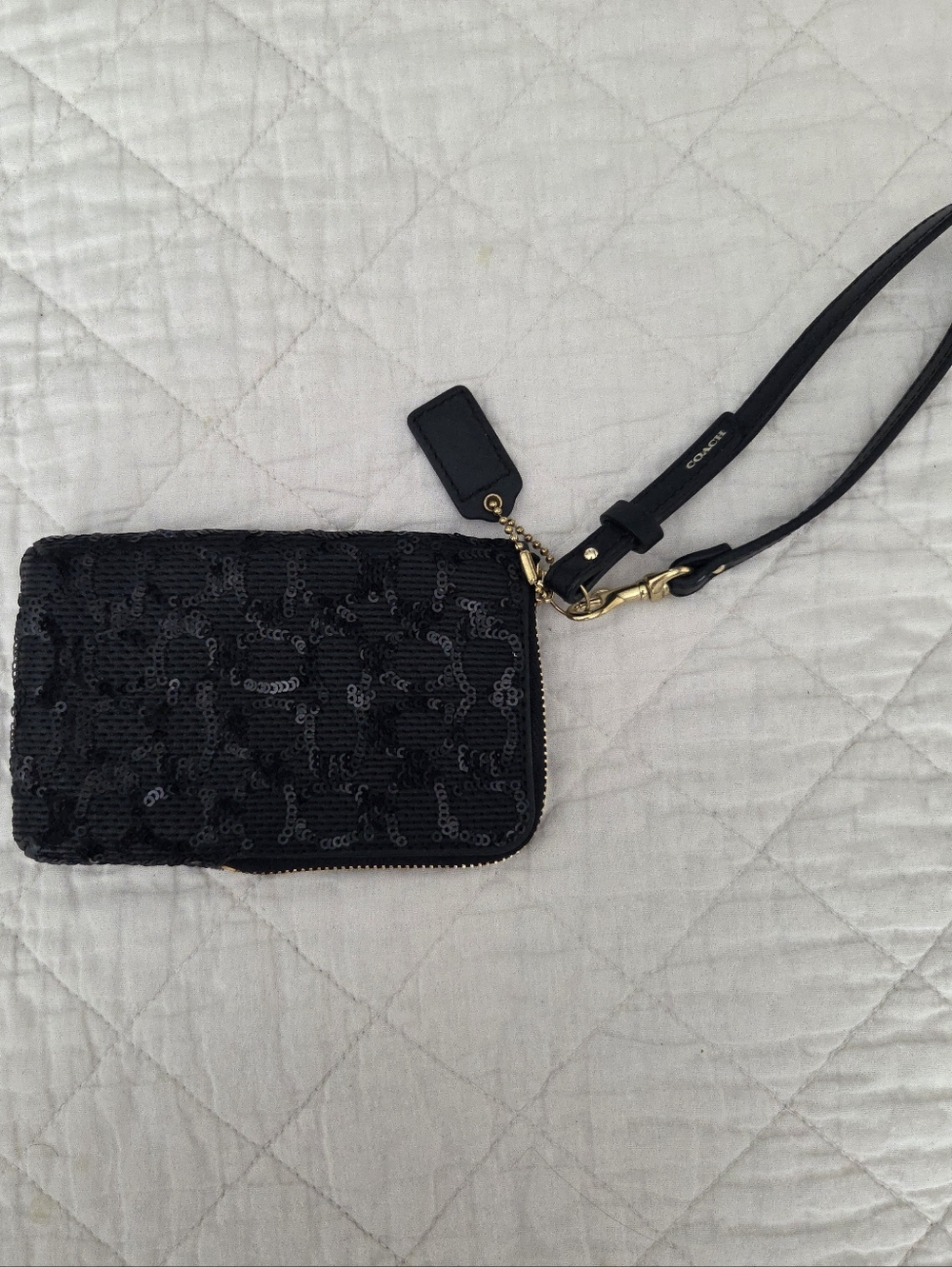 Coach Sequin Small Wallet/Wristlet